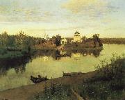 Levitan, Isaak Evening sound oil painting picture wholesale